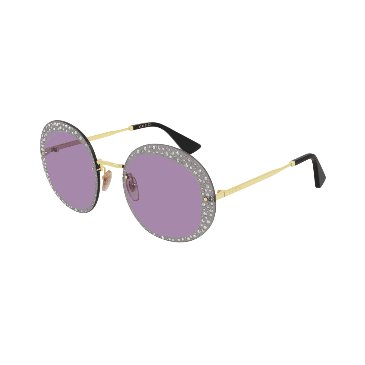 gucci purple lens sunglasses