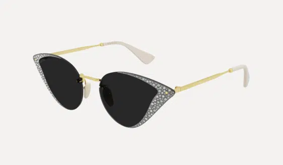 Gucci - Gg0898S - Gold_Grey - Cateye Sunglasses