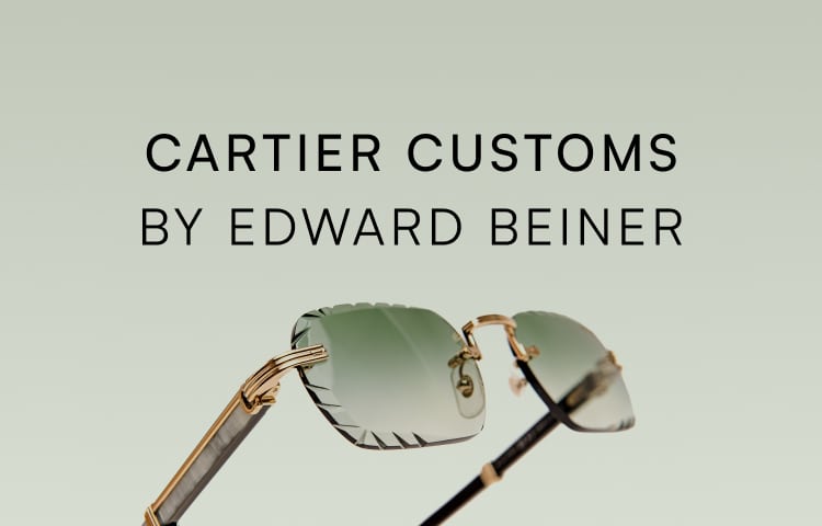 Cartier glasses custom sale